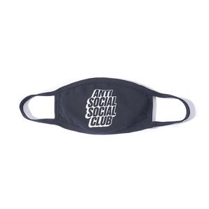Anti Social Social Club Blocked Logo Black Mask